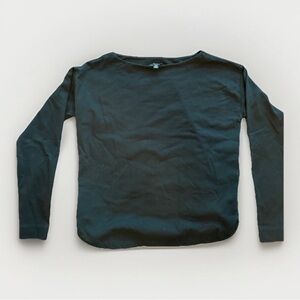 Lauren Ralph Lauren Boat Neck Shirt Women’s Size S Forest Green